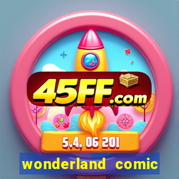 wonderland comic studio alphabet